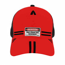 Load image into Gallery viewer, Warning, Dangerous, Mesh Baseball Cap
