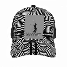 Load image into Gallery viewer, Japanese Golfers Brim Mesh Baseball Cap