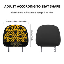 Load image into Gallery viewer, Hebrew Car Headrest Covers