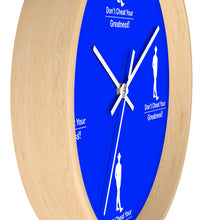 Load image into Gallery viewer, Blue & White Wall clock