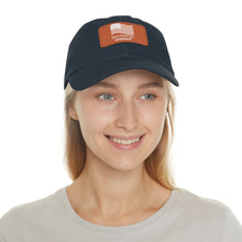 Load image into Gallery viewer, USA Dad Hat with Leather Patch