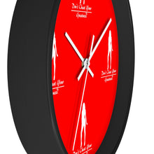 Load image into Gallery viewer, Women's Red & White Wall clock
