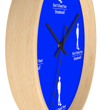 Load image into Gallery viewer, Blue & White Wall clock