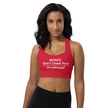 Load image into Gallery viewer, Mom's Longline sports bra