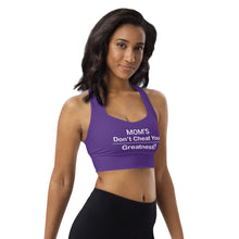 Load image into Gallery viewer, Mom's Longline sports bra