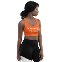 Load image into Gallery viewer, Black People sports bra