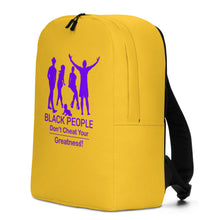 Load image into Gallery viewer, Black People Backpack