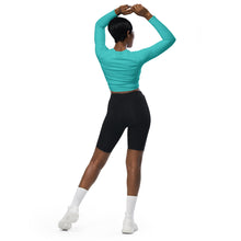 Load image into Gallery viewer, long-sleeve crop top