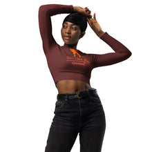 Load image into Gallery viewer, long-sleeve crop top