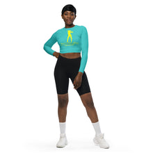 Load image into Gallery viewer, long-sleeve crop top