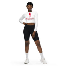 Load image into Gallery viewer, long-sleeve crop top