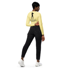 Load image into Gallery viewer, long-sleeve crop top