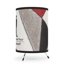 Load image into Gallery viewer, Tripod Lamp with High-Res Printed Shade, US\CA plug
