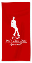 Load image into Gallery viewer, Bbw - Beach Towel