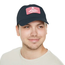 Load image into Gallery viewer, Hockey Fans Dad Hat with Leather Patch