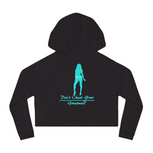 Load image into Gallery viewer, Women’s Cropped Hooded Sweatshirt