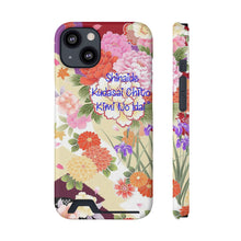 Load image into Gallery viewer, Japanese Phone Case With Card Holder