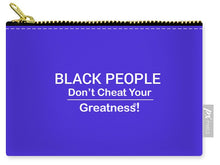 Load image into Gallery viewer, Black People - Carry-All Pouch