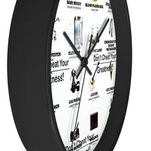 Load image into Gallery viewer, Black Inventors Wall clock
