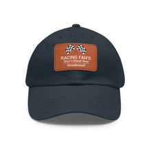 Load image into Gallery viewer, Racing Fan's Dad Hat with Leather Patch