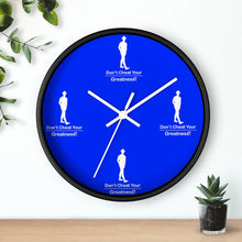 Load image into Gallery viewer, Blue & White Wall clock