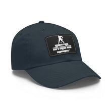 Load image into Gallery viewer, Hockey Fans Dad Hat with Leather Patch