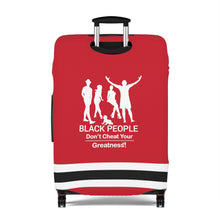 Load image into Gallery viewer, Black People Luggage Cover