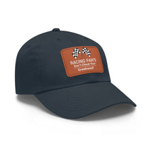 Load image into Gallery viewer, Racing Fan's Dad Hat with Leather Patch