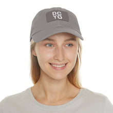 Load image into Gallery viewer, DCYG Xclusive Dad Hat with Leather Patch
