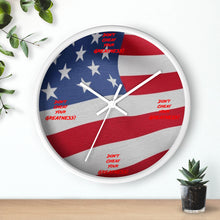 Load image into Gallery viewer, USA Wall clock