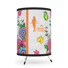 Load image into Gallery viewer, Espanol Tripod Lamp with High-Res Printed Shade, US\CA plug