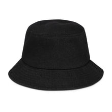 Load image into Gallery viewer, Black Denim bucket hat