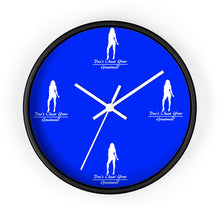 Load image into Gallery viewer, Women's Blue & White Wall clock