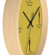 Load image into Gallery viewer, Black & Gold Wall clock