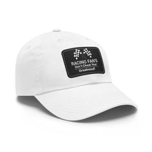 Load image into Gallery viewer, Racing Fan's Dad Hat with Leather Patch