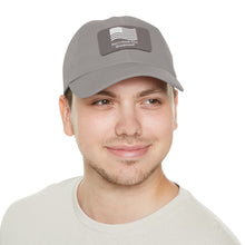 Load image into Gallery viewer, USA Dad Hat with Leather Patch
