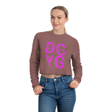 Load image into Gallery viewer, DCYG Xclusive Women's Cropped Sweatshirt
