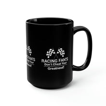 Load image into Gallery viewer, Racing Fan's Black Mug, 15oz