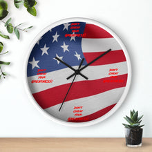 Load image into Gallery viewer, USA Wall clock