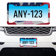 Load image into Gallery viewer, USA Customized License Plate Frames