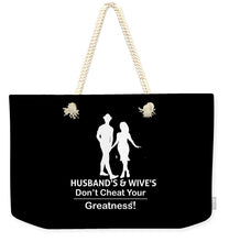 Load image into Gallery viewer, Husband's and Wive's - Weekender Tote Bag