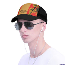 Load image into Gallery viewer, Hebrew Paneled Brim Mesh Baseball Cap