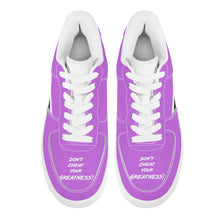 Load image into Gallery viewer, Don't Cheat Your Greatness, Low Top Unisex Sneaker