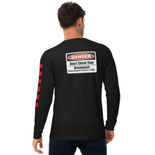 Load image into Gallery viewer, Dont Cheat Your Greatness, Dangerous, Long Sleeve Fitted Crew
