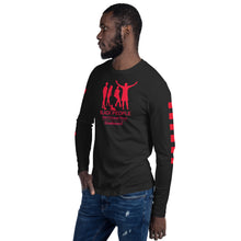 Load image into Gallery viewer, Black People Long Sleeve Fitted Crew