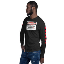 Load image into Gallery viewer, Dont Cheat Your Greatness, Dangerous, Long Sleeve Fitted Crew