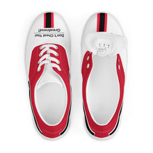 Load image into Gallery viewer, Don't Cheat Your Greatness Men’s lace-up canvas shoes