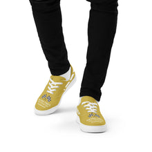 Load image into Gallery viewer, Racing Fan's Men’s lace-up canvas shoes