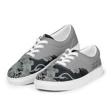 Load image into Gallery viewer, Youth Men’s lace-up canvas shoes