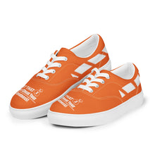 Load image into Gallery viewer, Don't Cheat Your Greatness, Get That Bag, Men’s lace-up canvas shoes